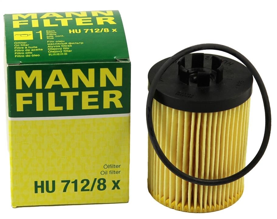 Фільтр масляний Mann-Filter HU 712&#x2F;8 X
