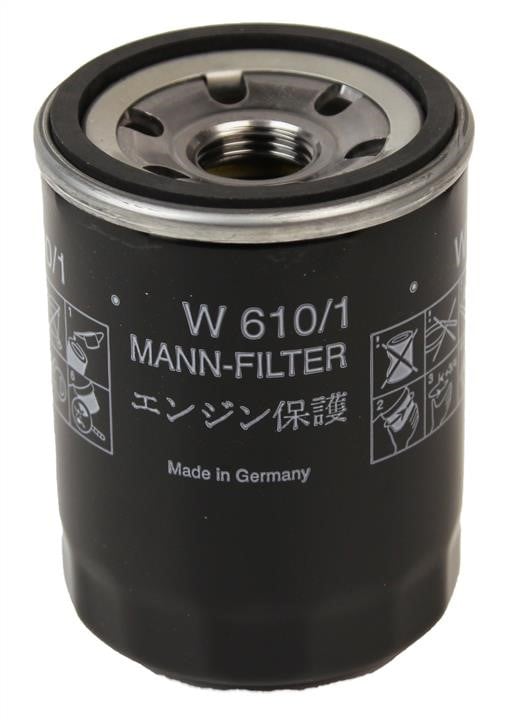 Mann-Filter W 610/1 Фільтр масляний W6101: Купити в Україні - Добра ціна на EXIST.UA!