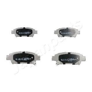 PP258AF Japanparts Тормозные колодки дисковые, комплект