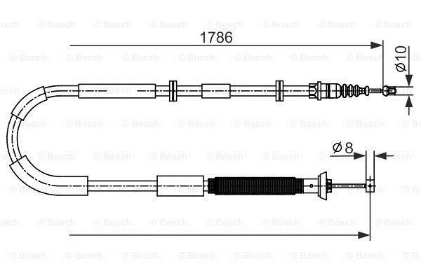 Купити Bosch 1 987 482 589 за низькою ціною в Україні!