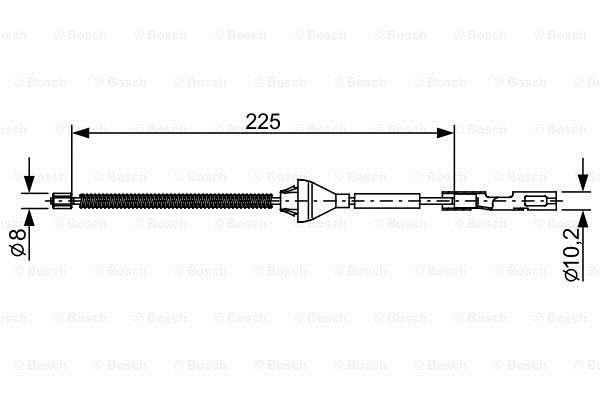 Купити Bosch 1 987 482 705 за низькою ціною в Україні!