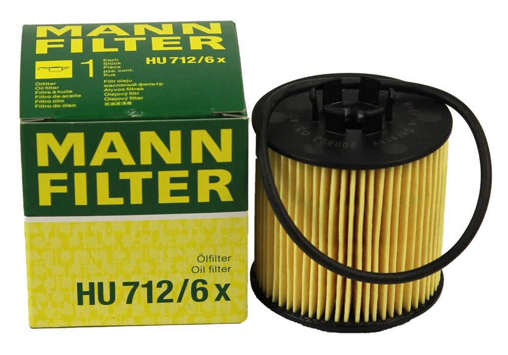 Фільтр масляний Mann-Filter HU 712&#x2F;6 X