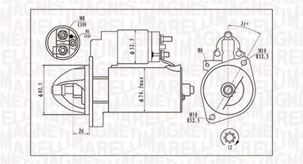 Купить Magneti marelli 063721410010 – отличная цена на EXIST.UA!