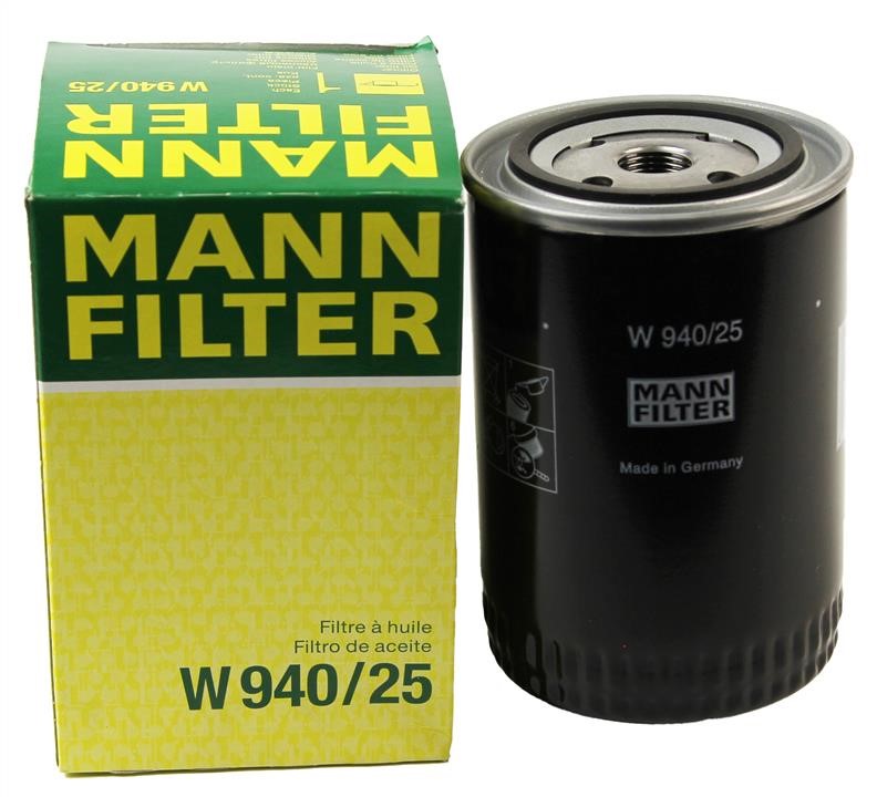 Фільтр масляний Mann-Filter W 940&#x2F;25