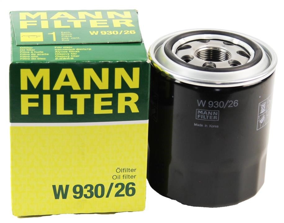 Фільтр масляний Mann-Filter W 930&#x2F;26