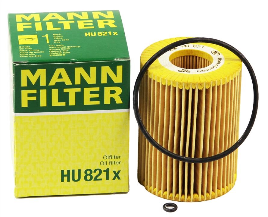 Фільтр масляний Mann-Filter HU 821 X
