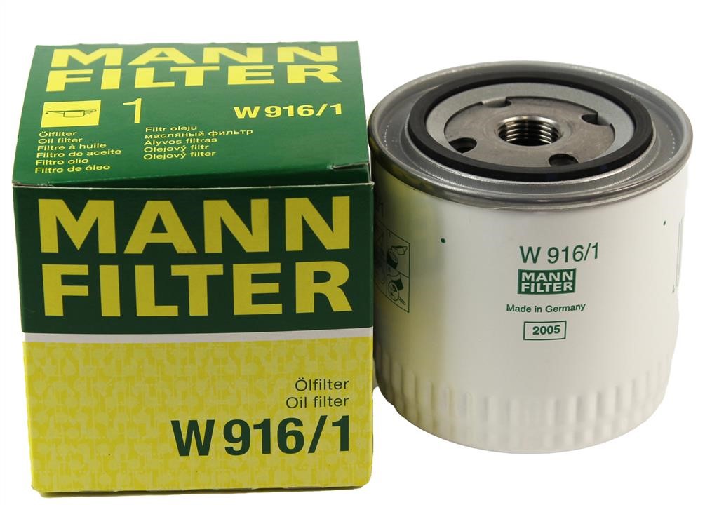 Mann-Filter W9161 Фільтр масляний