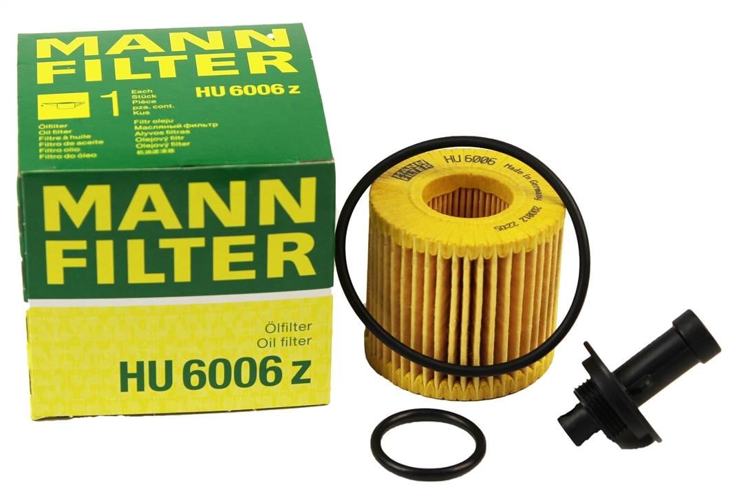 Фільтр масляний Mann-Filter HU 6006 Z