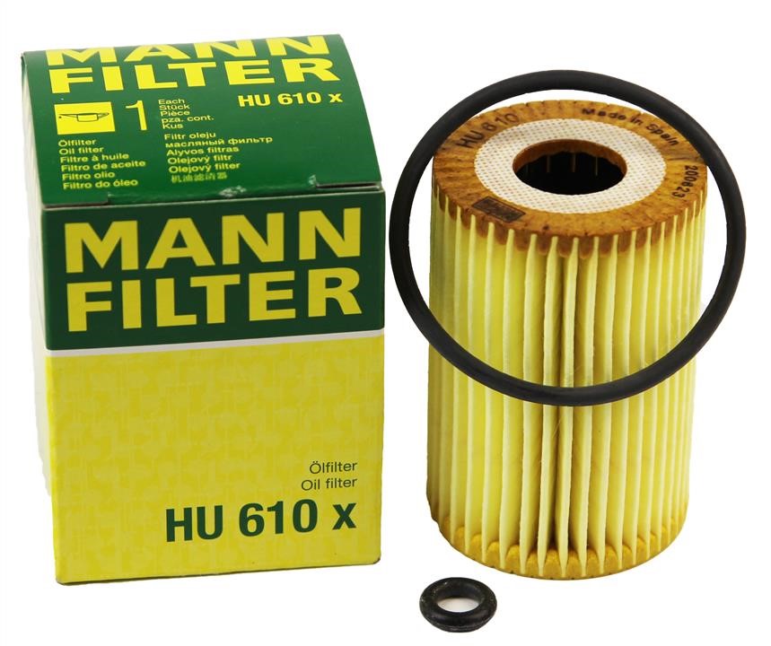Фільтр масляний Mann-Filter HU 610 X