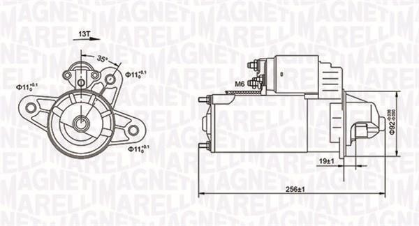 063720977010 Magneti marelli Стартер