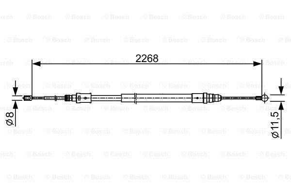 Купити Bosch 1 987 482 409 за низькою ціною в Україні!