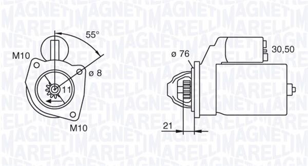 Купить Magneti marelli 063193001010 по низкой цене в Украине!