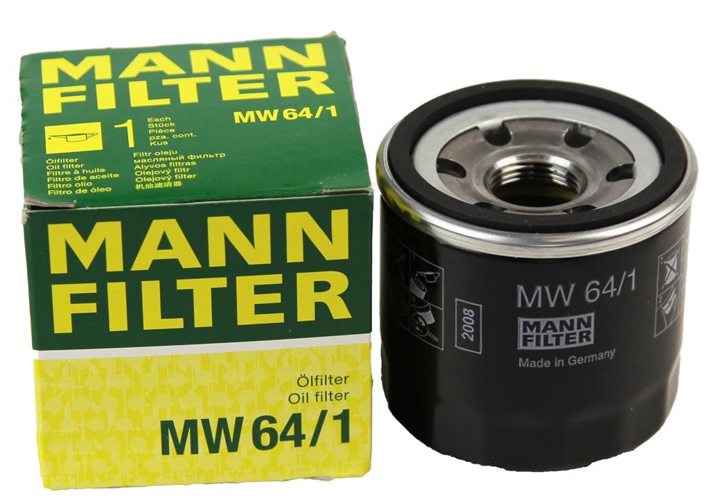 Фільтр масляний Mann-Filter MW 64&#x2F;1