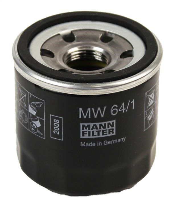 Mann-Filter MW 64/1 Фільтр масляний MW641: Приваблива ціна - Купити в Україні на EXIST.UA!