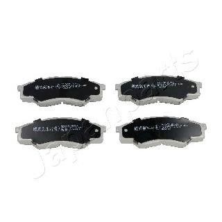PA243AF Japanparts Тормозные колодки дисковые, комплект