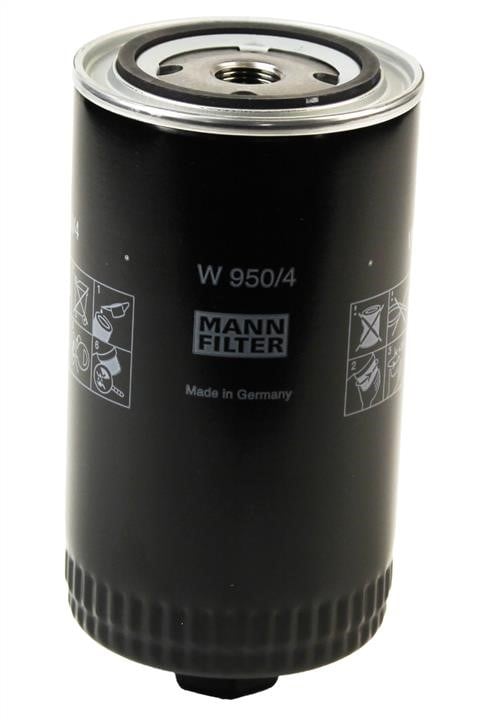 Mann-Filter W 950/4 Фільтр масляний W9504: Приваблива ціна - Купити в Україні на EXIST.UA!