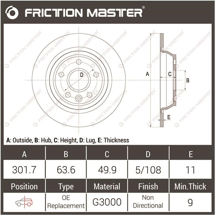 Купити Friction Master R1832 за низькою ціною в Україні!