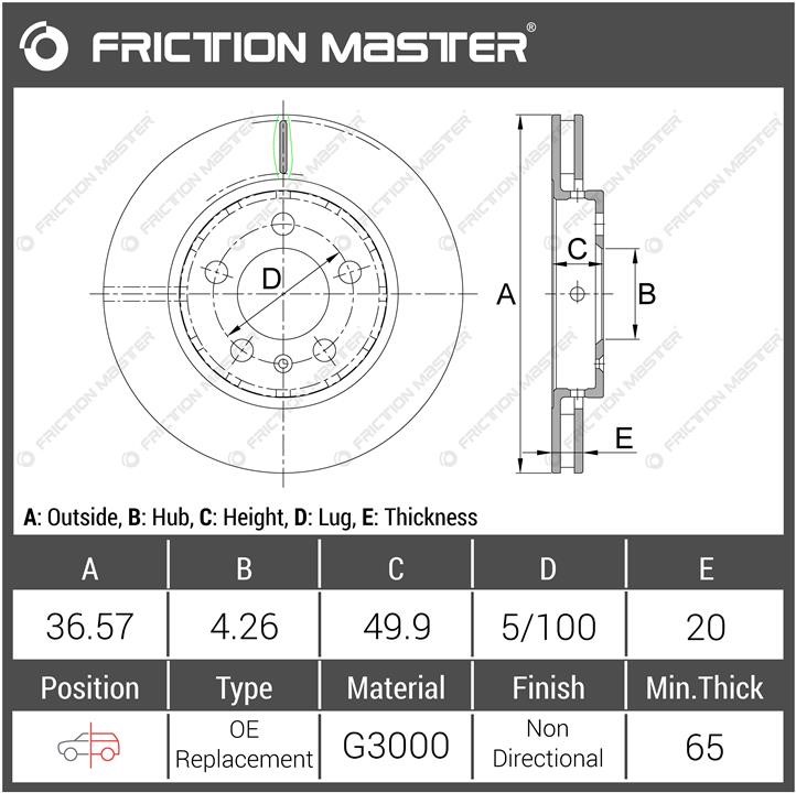 Купити Friction Master R0042 за низькою ціною в Україні!