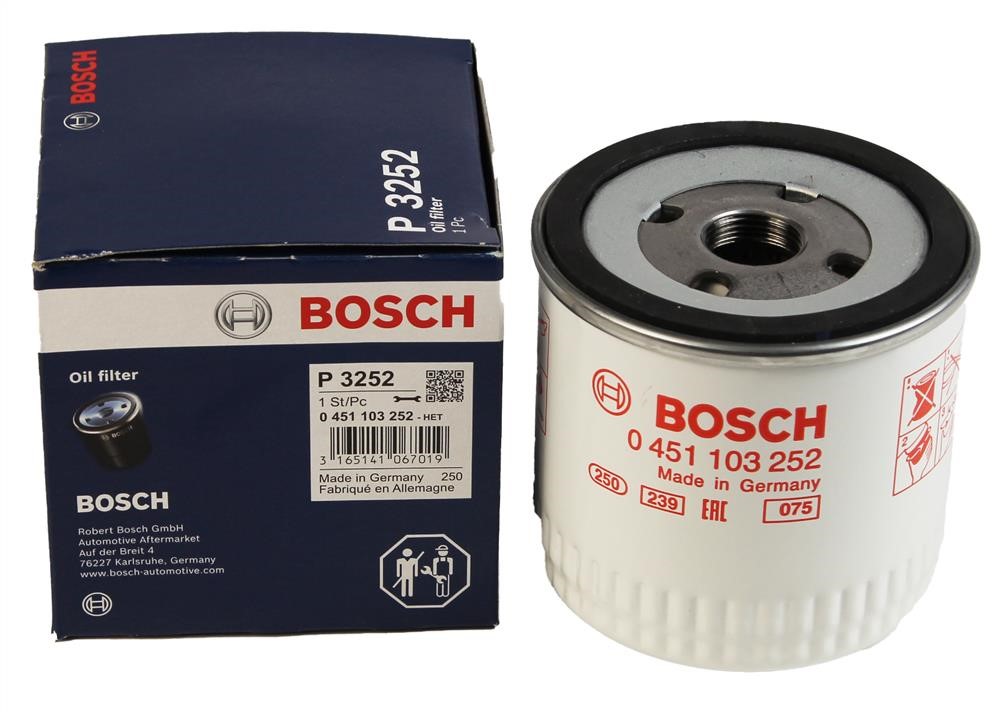 Фільтр масляний Bosch 0 451 103 252