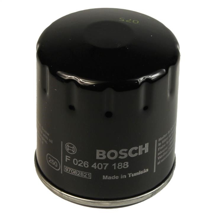 Bosch F 026 407 188 Фільтр масляний F026407188: Приваблива ціна - Купити в Україні на EXIST.UA!