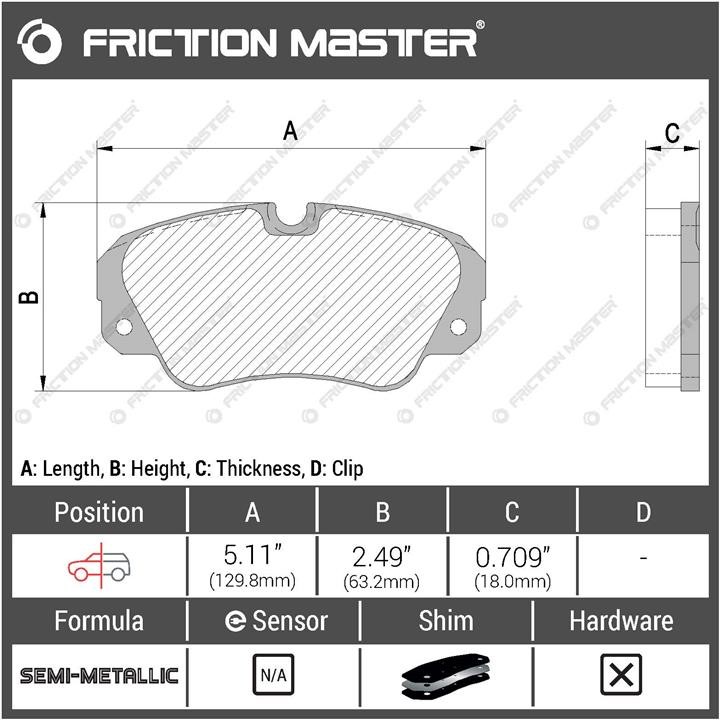 Купити Friction Master MKD720 – суперціна на EXIST.UA!