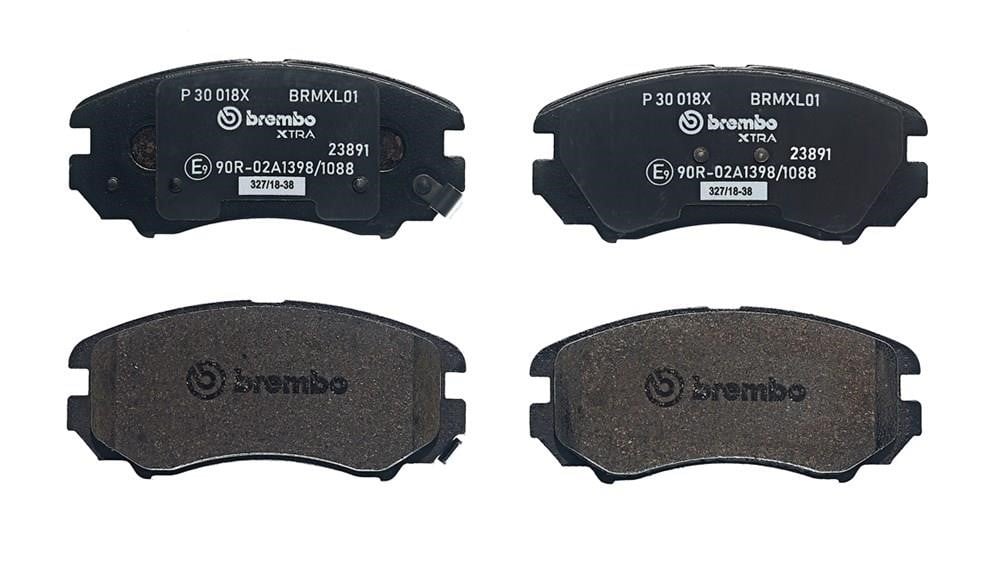 Brembo P 30 018X Гальмівні колодки BREMBO XTRA, комплект P30018X: Купити в Україні - Добра ціна на EXIST.UA!