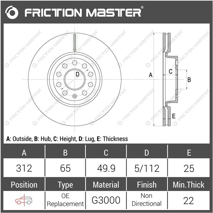 Купити Friction Master R0032 за низькою ціною в Україні!