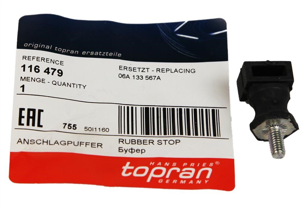 Гумовий буфер Topran 116 479
