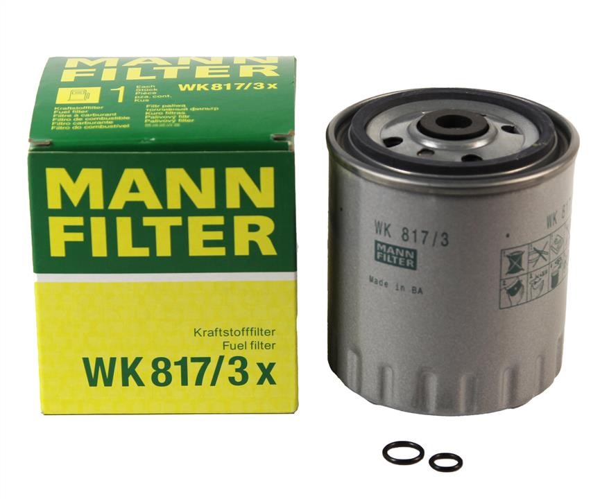 Фільтр палива Mann-Filter WK 817&#x2F;3 X