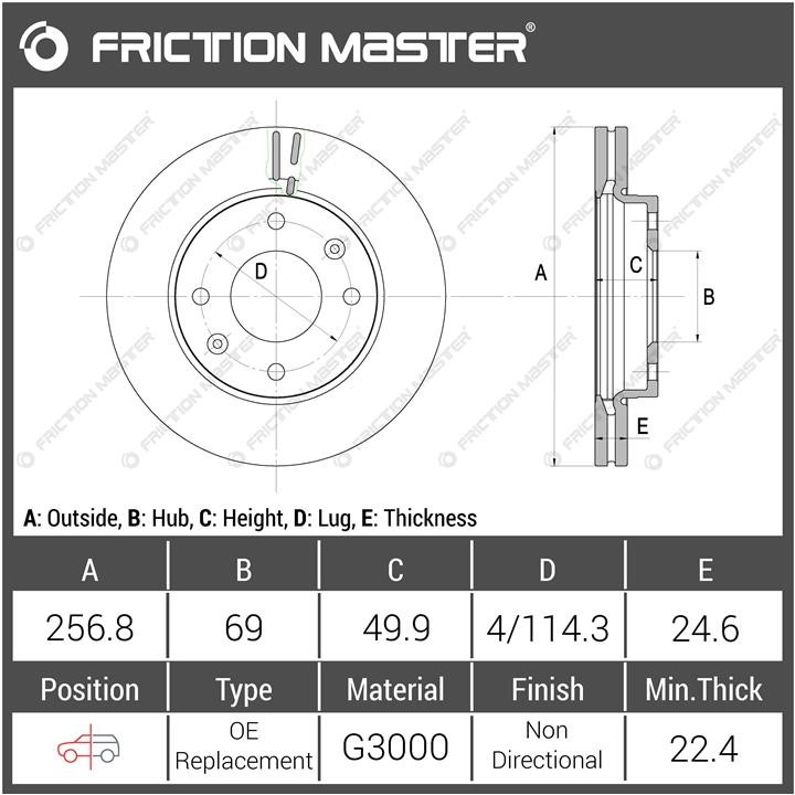 Купити Friction Master R1263 за низькою ціною в Україні!