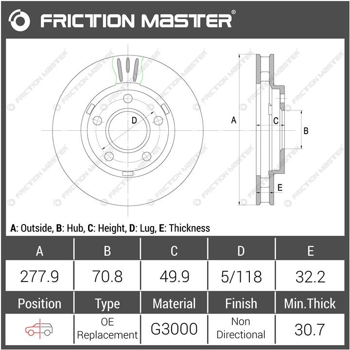 Купити Friction Master R0413 за низькою ціною в Україні!