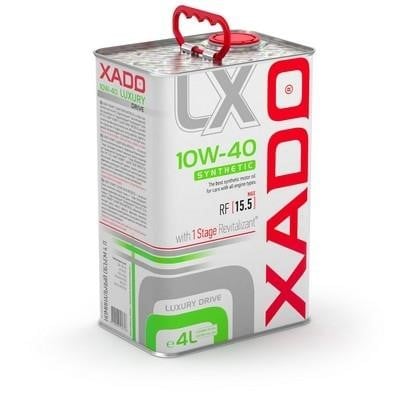 Xado ХА 20275 Моторна олива Xado Synthetic Luxury Drive 10W-40, 4л 20275: Купити в Україні - Добра ціна на EXIST.UA!