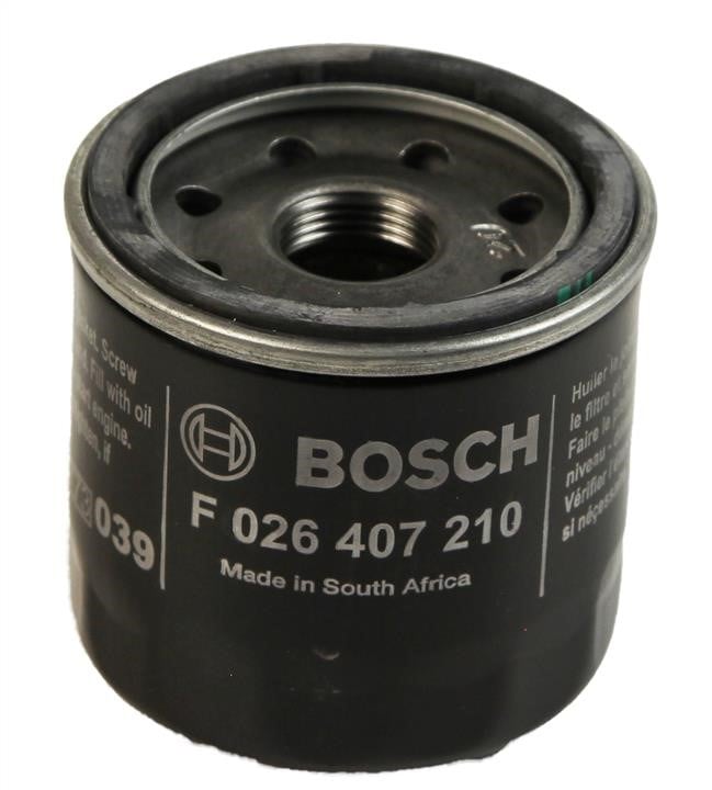 Bosch F 026 407 210 Фільтр масляний F026407210: Приваблива ціна - Купити в Україні на EXIST.UA!