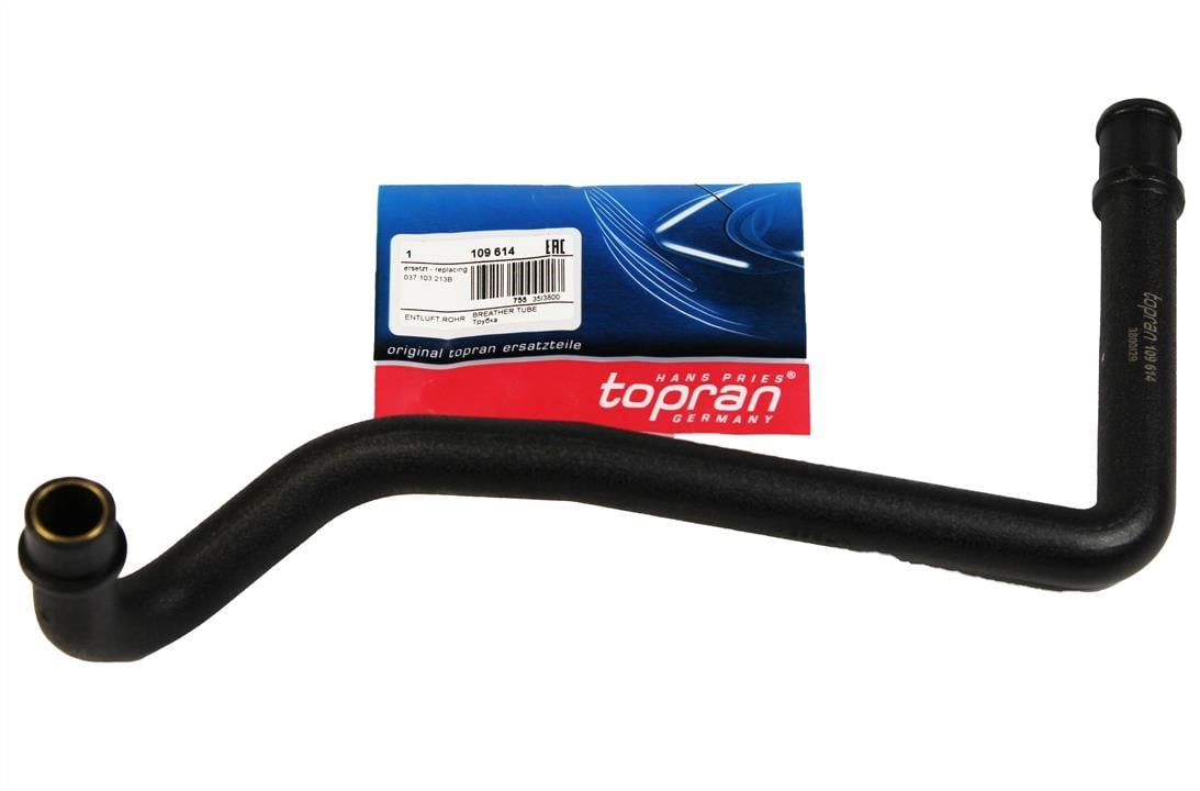 Патрубок вентиляции картерных газов Topran 109 614