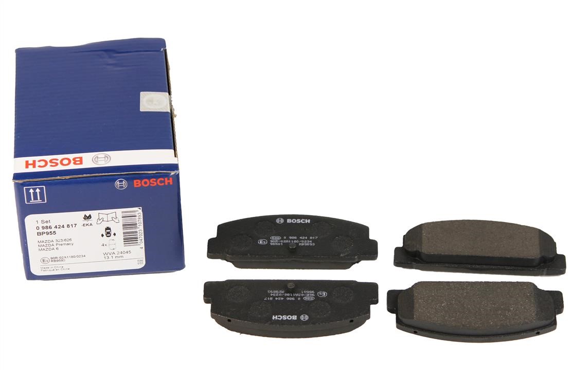 Bosch Тормозные колодки дисковые, комплект – цена 1149 UAH