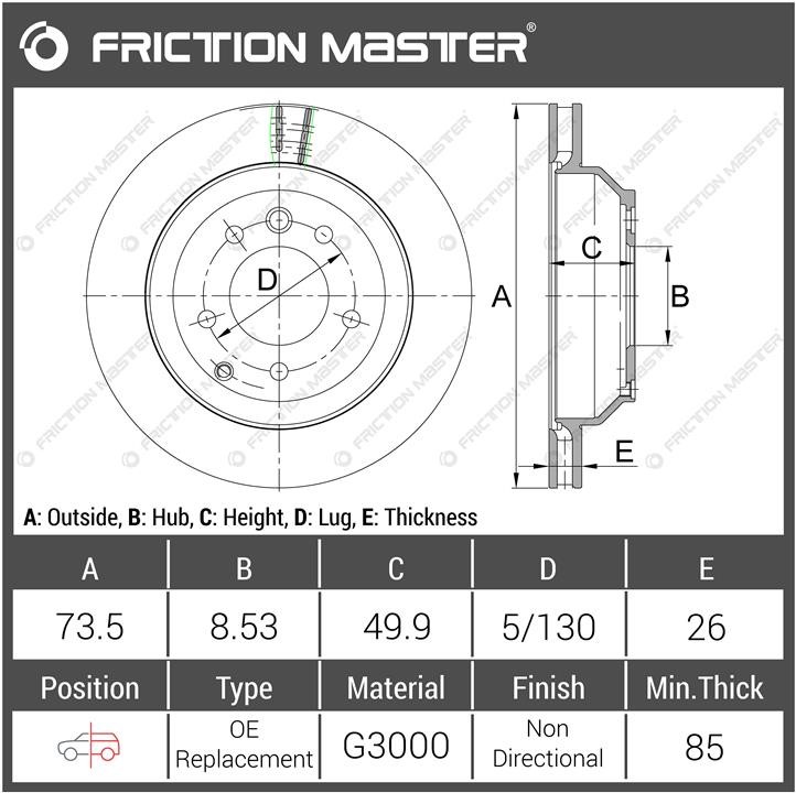 Купити Friction Master R0930 за низькою ціною в Україні!