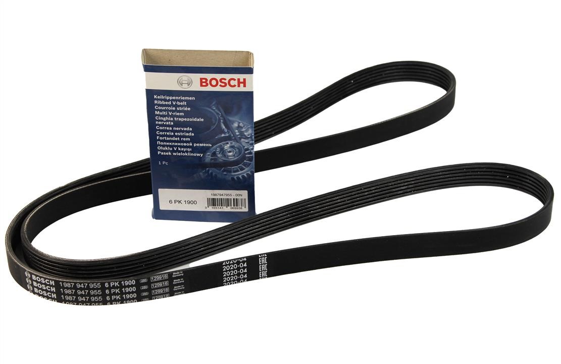 Bosch Ремінь поліклиновий 6PK1900 – ціна