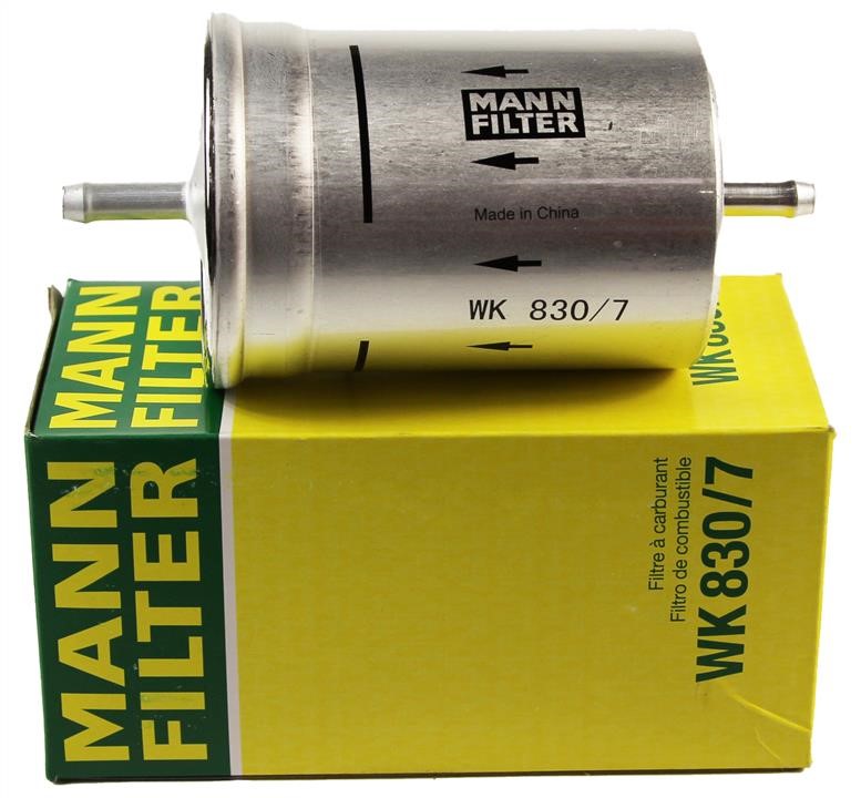 Фільтр палива Mann-Filter WK 830&#x2F;7