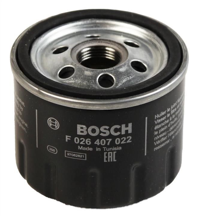 Bosch F 026 407 022 Фільтр масляний F026407022: Приваблива ціна - Купити в Україні на EXIST.UA!