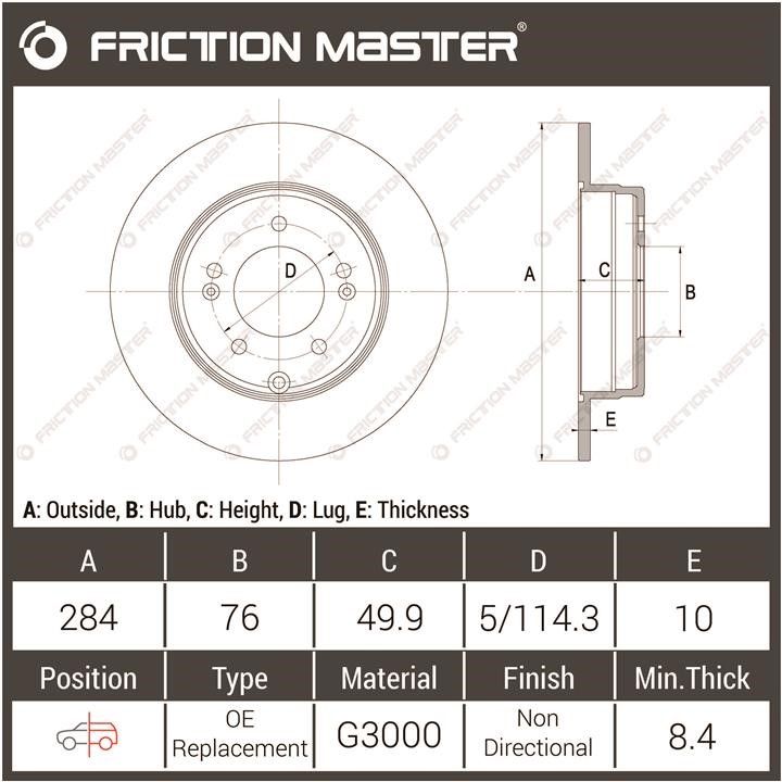 Купити Friction Master R1426 за низькою ціною в Україні!