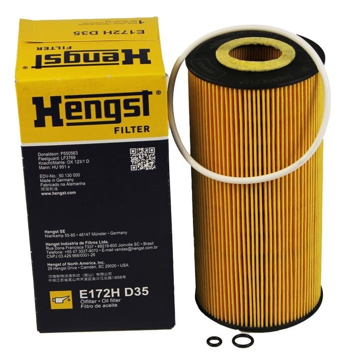Купити Hengst E172H D35 за низькою ціною в Україні!