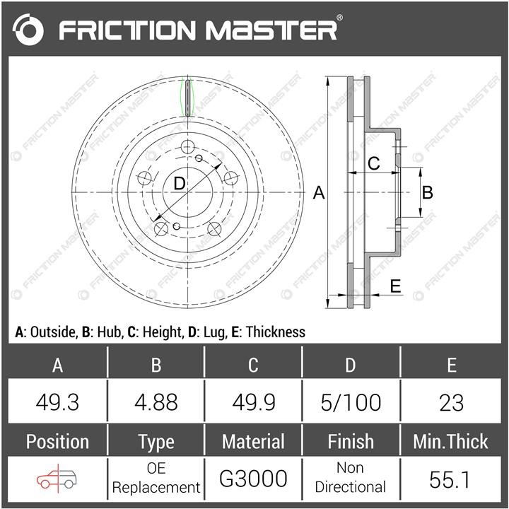 Купити Friction Master R1274 за низькою ціною в Україні!