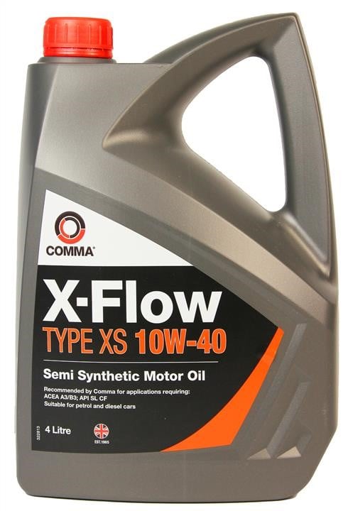 Comma XFXS4L Моторна олива Comma X-Flow Type XS 10W-40, 4л XFXS4L: Купити в Україні - Добра ціна на EXIST.UA!