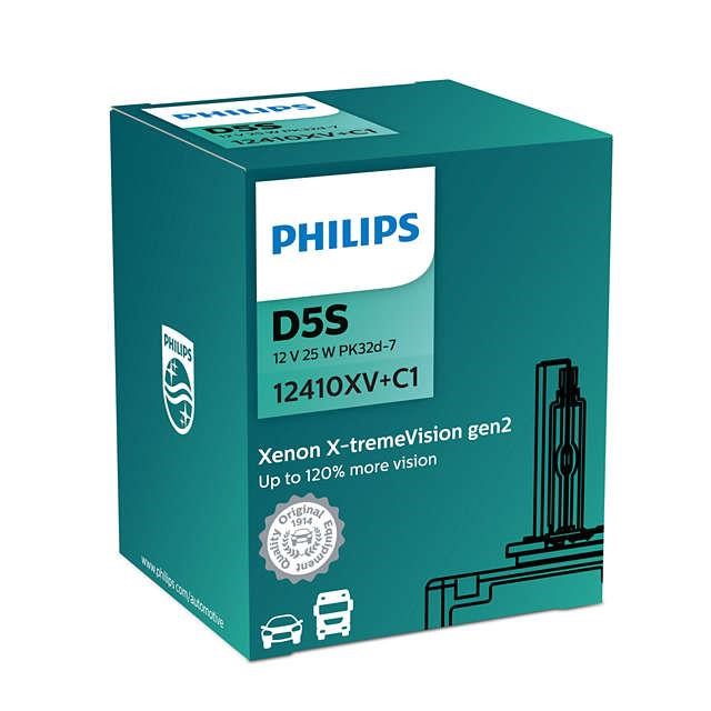 Philips 12410XV2C1 Лампа ксенонова Philips X-tremeVision D5S 12V 25W 12410XV2C1: Купити в Україні - Добра ціна на EXIST.UA!