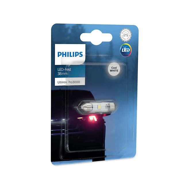 Philips 11854U30CWB1 Лампа світлодіодна Philips Ultinon Pro3000 LED Festoon (C5W) 12В 0,6Вт 11854U30CWB1: Приваблива ціна - Купити в Україні на EXIST.UA!
