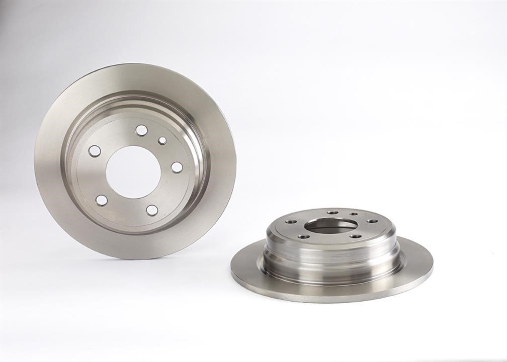 08448710 Brembo Тормозной диск задний невентилируемый