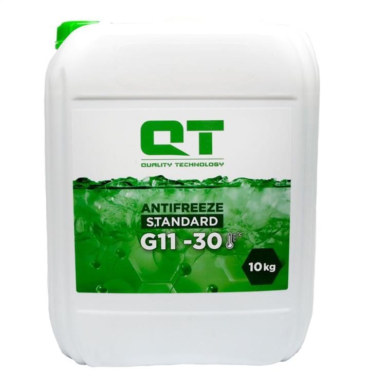 QT-oil QT5323010 Антифриз QT STANDARD-30 G11 GREEN, 10 кг QT5323010: Купити в Україні - Добра ціна на EXIST.UA!