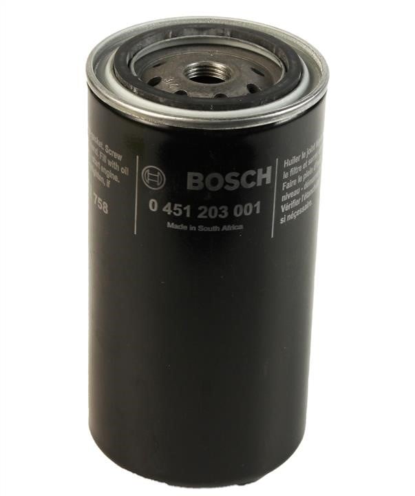 Bosch 0 451 203 001 Фільтр масляний 0451203001: Приваблива ціна - Купити в Україні на EXIST.UA!