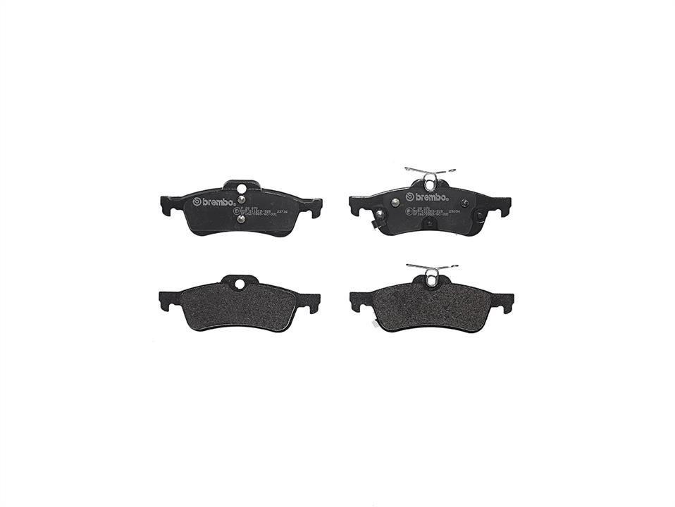 P28070 Brembo Тормозные колодки дисковые, комплект