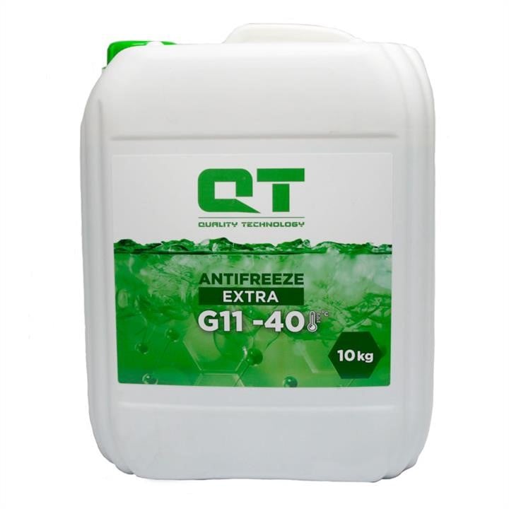 QT-oil QT5424010 Антифриз QT EXTRA-40 G11 GREEN, 10 кг QT5424010: Купити в Україні - Добра ціна на EXIST.UA!